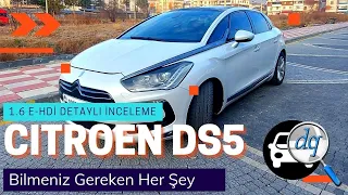 Citroen DS5 e-hdi  Detaylı İnceleme ve Test Sürüşü | MCP6 Şanzıman| DOSTA GİDER |