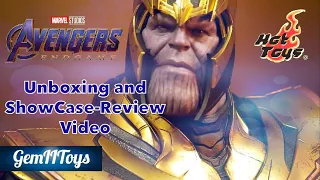 Hot Toys Avengers End Game Armored Thanos MMS 529 Unboxing and Showcase-Review Video ホットトイズ