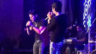 Jorge com Gusttavo Lima no Navio Sertanejo 2011