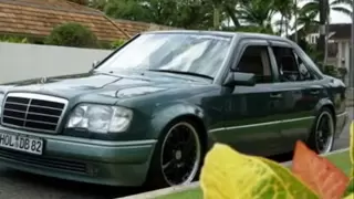 Mercedes w124 AMG end BRABUS.wmv