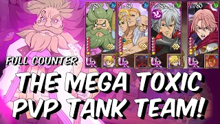 THE MEGA TOXIC Tank Team - Chandler, Tarmiel & Estarossa TROLL PVP - Seven Deadly Sins: Grand Cross