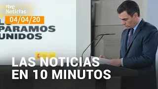 Las noticias del SÁBADO 4 DE ABRIL en 10 minutos | RTVE Noticias 24h