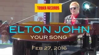 ELTON JOHN - Your Song - LIVE IN HOLLYWOOD - FULL HD ***