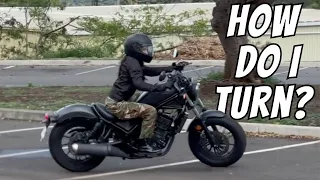 Learning Basic Motorcycle Skills For The First Time