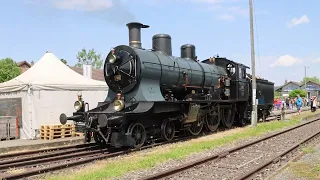 Suisse Train Bleu / SBB Historic, Impressionen der Sonderfahrt mit Dampflok A 3/5 705, 03/04.06.2023