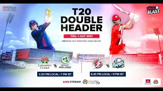 🔴 T20 Double Header | Lancashire Women v Cricket Ireland