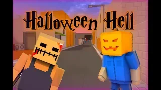 Block Strike *English* Halloween Hell (Funny moments arent funny)