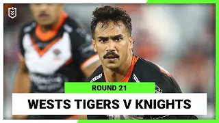 NRL Wests Tigers v Newcastle Knights | Round 21, 2022 | Full Match Replay