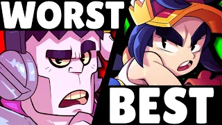 (V35) Ranking EVERY Brawler from WORST to BEST! Pro Tier List 2023