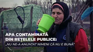 Apa contaminată din rețelele publice. Statul cunoaște situația, dar îi lasă pe români să o bea