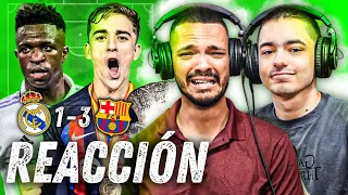 REACCIÓN El Clásico Real Madrid 1-3 Barcelona | Los Futbolitos