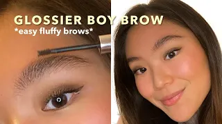 GLOSSIER BOY BROW // easy fluffy brows!!