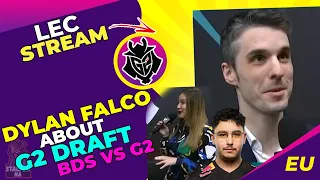G2 Coach DYLAN FALCO About G2 Draft in G2 vs BDS