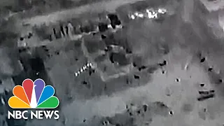 Drone video shows attack on Russian troops in Bakhmut, Ukraine's military says