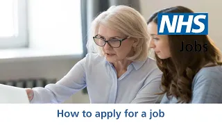 Applicant - NHS Jobs - How to apply for a job - Video - Apr 22