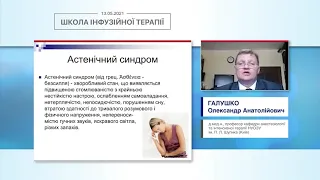 Астенічний синдром у постковідного пацієнта (Галушко О.А.)