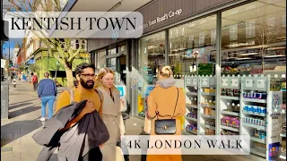 🚶‍♂️ Discovering Kentish Town High Street: Sunny Afternoon Stroll! 🌞🏙️