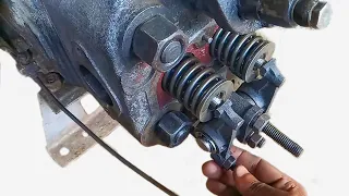 Tappet adjusting of China diesel engine/Power tiller engine fitting.
