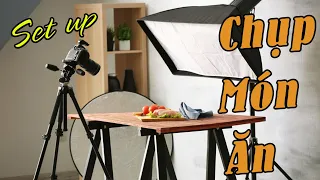 Chụp ảnh sản phẩm Food đồ ăn, thực phẩm nên dùng thiết bị studio và đạo cụ nào