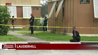 Deadly overnight shooting at Lauderhill apartment complex