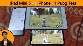 iPad Mini 5 vs iPhone 11 Pubg Test || TechBot