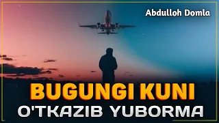 Абдуллох Домла 2023|Келажакдан қўрққан пайт тингланг!|Abdulloh Domla 2023 #abdullohdomla