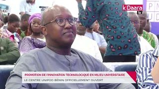 Innovation technologique en milieu universitaire au Bénin : Le Centre UNIPOD officiellement ouvert