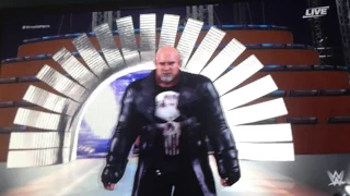 WWE 2K18 Punisher Goldberg Creation