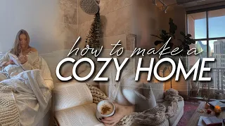 20 SIMPLE WAYS to Make Your Home COZY | Hygge Living and Home Tips for 2022