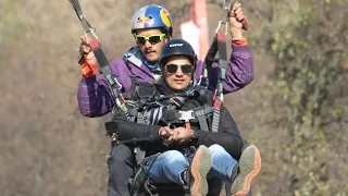 paragliding in Manali | Manali trip | Paragliding stunts | 360 Degree | 13000 ft