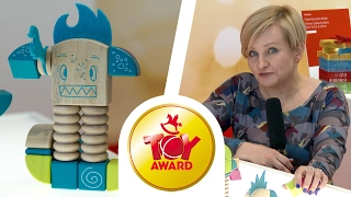 Klocki Tegu BEANS & TUMTUM,  ToyAward 2017, kategoria 0 - 3 lata, Spielwarenmesse