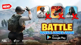 Top 5 New Battle Royale Games For Android in 2024 | Best Battle Royale Games Like Free Fire & BGMI
