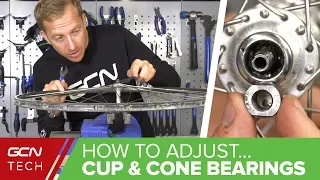 How To Adjust Cup & Cone Wheel Bearings On Your Bike - Maintenance Monday