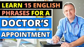 15 Essential English Phrases for a Doctor’s Appointment 🏥 | Easy Guide for Patients