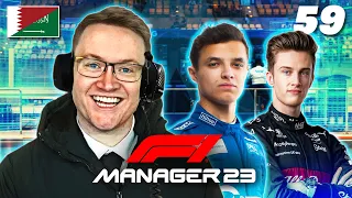 SEASON 4 BEGINS. LANDO IS HERE. - F1 Manager 2023 CAREER MODE EP 59