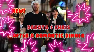 💞 Dakota Johnson & Chris Martin - After a Romantic Dinner at "Langan's Brasserie" in London 💞