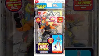 Variantes de Marvel Legends hechas por Toy Biz (Wave 16 y Face Off) #Shorts