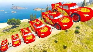 GTA V Epic New Stunt Race For Car Racing Challenge by Trevor and Shark #9595