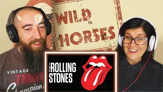 The Rolling Stones - Wild Horses (REACTION) with my wife