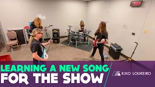 Learning A New Song For The Show