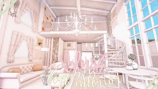 BLOXBURG: Blush Small Loft Interior | speedbuild 5x5 f♡