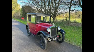 1929 Austin Seven RK Saloon Now Sold by Robin Lawton Vintage & Classic Cars