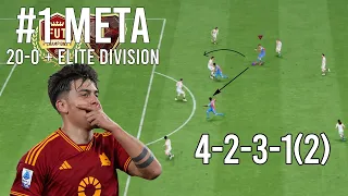 *POST-PATCH* The BEST META 4231(2) TACTICS - 4-2-3-1(2) 20-0 Instructions, Tactics & Tips for FC24