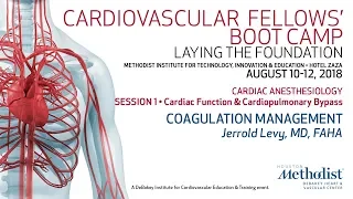 Coagulation Management (Jerrold Levy, MD)