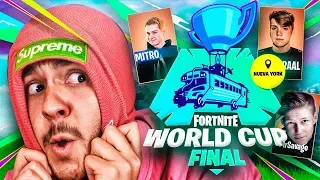 REACCIONANDO a la WORLD CUP DUOS de Fortnite - TheGrefg