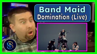 Music Teacher Reacts: Band Maid's Domination (Live)