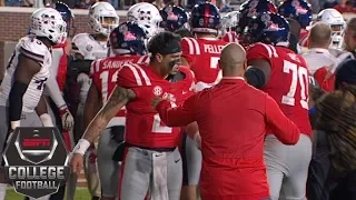 Brawl erupts during 2018 Egg Bowl | College Football Highlights