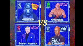 WCW/nWo Thunder - Tag Team Match - Guerrilla & Bobby Heenan VS Goldberg & Vincent