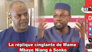 La réponse de Mame Mbaye Niang à Ousmane Sonko, Le Début d'un feuilleton Judiciaire