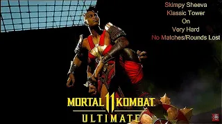 Mortal Kombat 11 Ultimate - Skimpy Sheeva Klassic Tower On Very Hard No Matches/Rounds Lost